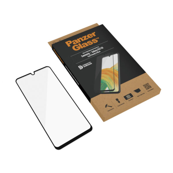 PanzerGlass Gehard Glas Clear Screenprotector Samsung Galaxy A33 5G - Afbeelding 5
