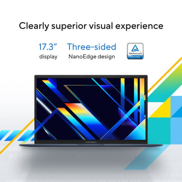 ASUS Vivobook 17 X1704VA-AU586W Intel® Core™ i5 i5-1334U Laptop 43,9 cm (17.3") Full HD 8 GB DDR4-SDRAM 512 GB SSD Wi-Fi 5 (802. - Afbeelding 12