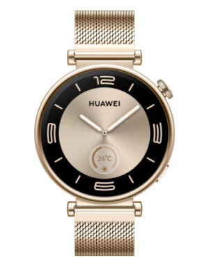 Huawei Watch GT 4 41mm Goud (Gouden Schakelband)