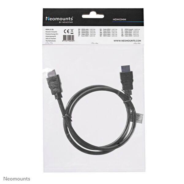 Neomounts HDMI3MM HDMI kabel - 1 meter - Afbeelding 5