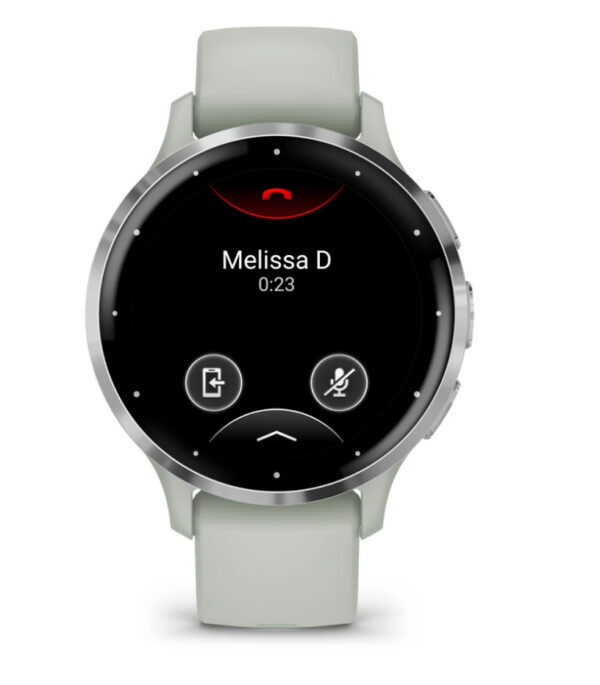 Garmin Venu 3S 3,05 cm (1.2") AMOLED 41 mm Digitaal 390 x 390 Pixels Touchscreen Grijs, Zilver Wifi GPS - Afbeelding 2
