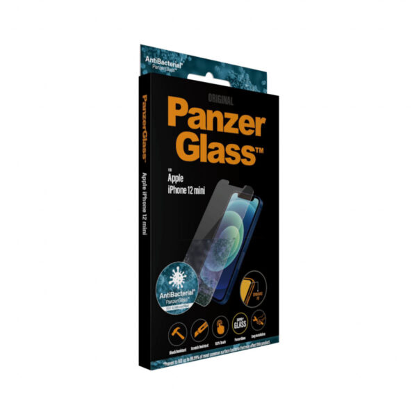PanzerGlass ® Screen Protector iPhone 12 Mini | Standard Fit Doorzichtige schermbeschermer Apple 1 stuk(s) - Afbeelding 4