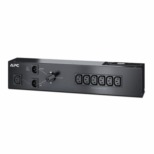 APC Service bypass panel SBP1500RMI - 230V, C14 ingang, (6x) C13 uitgang