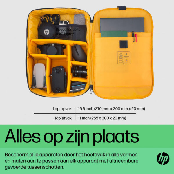 HP Creator 16,1-inch Laptop Backpack - Afbeelding 9