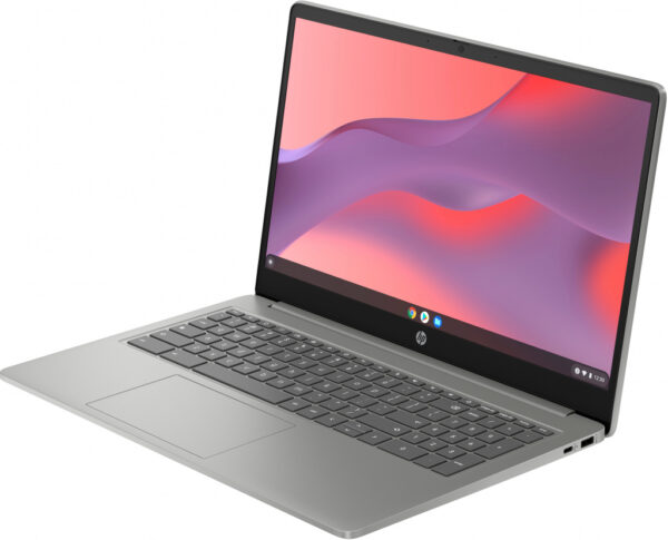 HP Chromebook 15a-nb0150nd Intel® N N100 39,6 cm (15.6") Full HD 8 GB LPDDR5-SDRAM 128 GB UFS Wi-Fi 6 (802.11ax) ChromeOS Zilver - Afbeelding 9