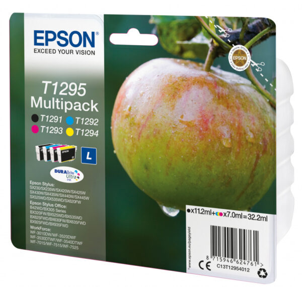 Epson Apple Multipack 4-kleur T1295 DURABrite Ultra Ink - Afbeelding 2