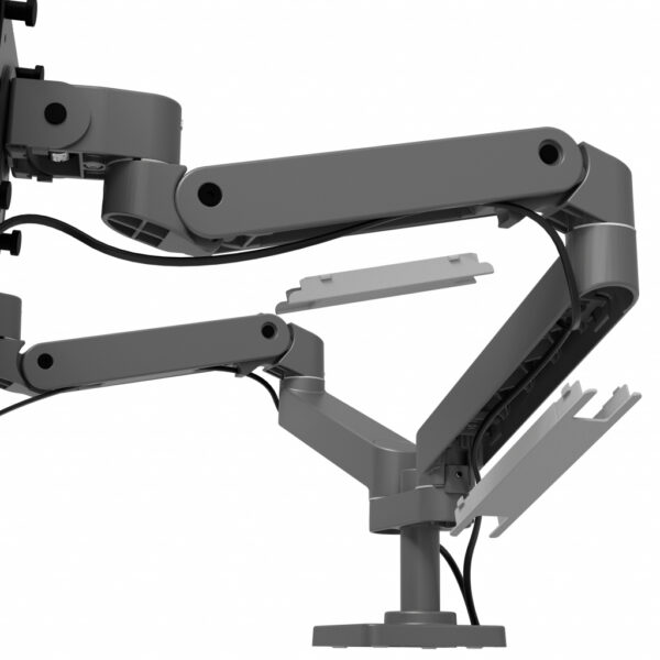Ergotron LX Pro Series 45-686-293 flat panel bureau steun 68,6 cm (27") Donkergrijs - Afbeelding 4