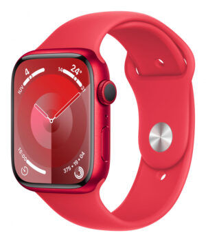Apple Watch Series 9 45 mm Digitaal 396 x 484 Pixels Touchscreen Rood Wifi GPS