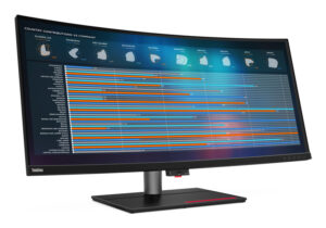 Lenovo ThinkVision P40w-20 LED display 100,8 cm (39.7") 5120 x 2160 Pixels 5K Ultra HD Zwart