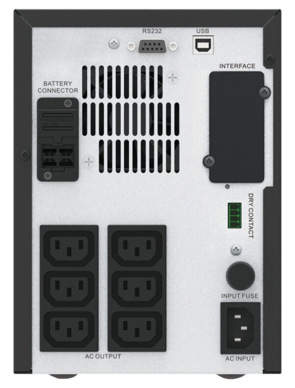 APC SMV1000CAI Noodstroomvoeding - 6x C13, USB, 1000VA - Afbeelding 2