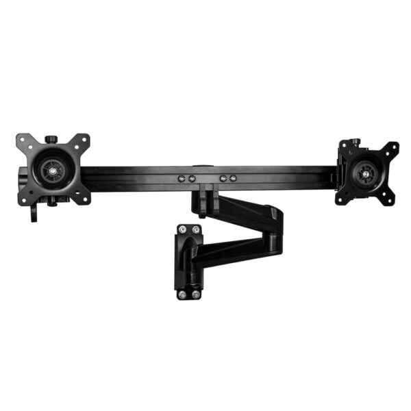 StarTech.com Dual monitor arm scharnierende muurbeugel voor twee VESA 15"-24" schermen - Afbeelding 2