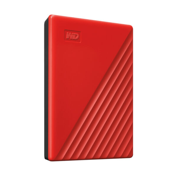 Western Digital My Passport externe harde schijf 4 TB 3.2 Gen 1 (3.1 Gen 1) Rood - Afbeelding 2