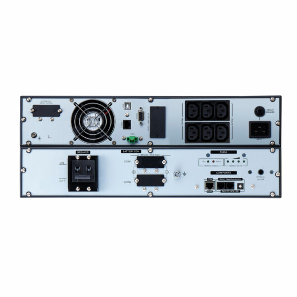 APC Easy-UPS On-Line SRVL2KRILRK Noodstroomvoeding - Li-ion, 6x C13, Rack/tower convertible, extendable runtime, 2000VA - Afbeelding 3
