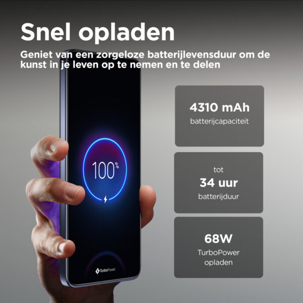 Motorola edge 50 Neo 16,1 cm (6.36") Dual SIM Android 14 5G USB Type-C 12 GB 512 GB 4310 mAh Grijs - Afbeelding 15