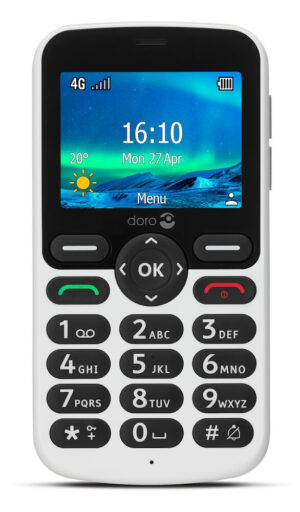 Doro 5860 6,1 cm (2.4") 112 g Grafiet Seniorentelefoon