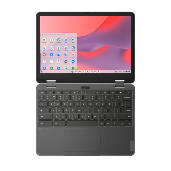 Lenovo 500e Yoga Chromebook Gen 4 Intel® N N100 31 cm (12.2") Touchscreen WUXGA 8 GB LPDDR5-SDRAM 64 GB eMMC Wi-Fi 6E (802.11ax) - Afbeelding 10