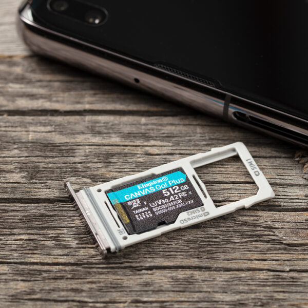 Kingston Technology Canvas Go! Plus 512GB microSDXC Canvas Go Plus 170R A2 U3 V30 kaart + ADP - Afbeelding 10