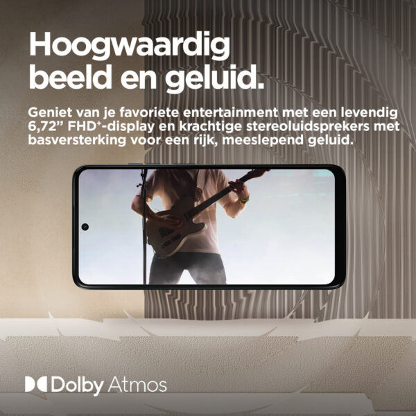 Motorola moto g15 power 17,1 cm (6.72") Dual SIM Android 15 4G USB Type-C 8 GB 256 GB 6000 mAh Grijs - Afbeelding 6
