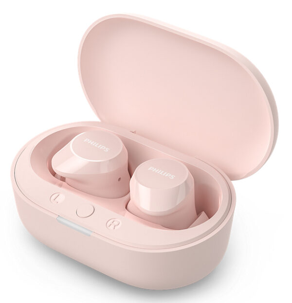 Philips TAT1209PK/00 hoofdtelefoon/headset True Wireless Stereo (TWS) In-ear Oproepen/muziek Bluetooth Roze - Afbeelding 4