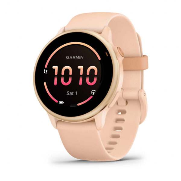 Garmin vívoactive 6 3,05 cm (1.2") AMOLED 42 mm Digitaal 390 x 390 Pixels Touchscreen Roze Wifi GPS