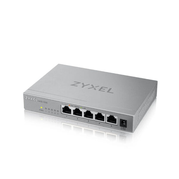 Zyxel MG-105 Unmanaged 2.5G Ethernet (100/1000/2500) Staal - Afbeelding 4