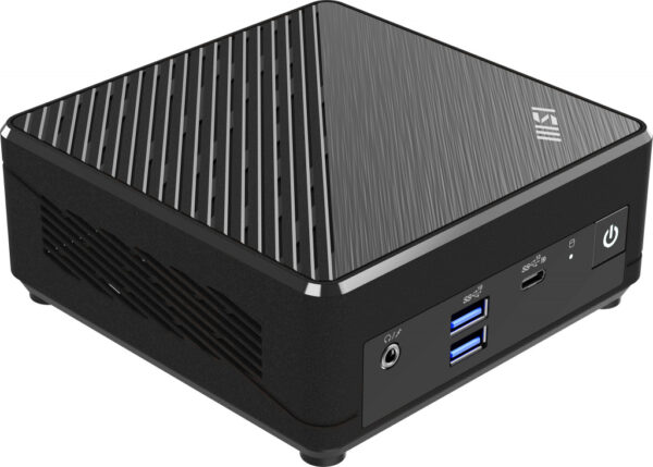 MSI CUBI N ADL S-225BEU PC/workstation barebone 0,69L maat pc Zwart N100 - Afbeelding 4