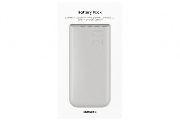 Samsung EB-P4520XUEGEU powerbank 20000 mAh Beige - Afbeelding 7