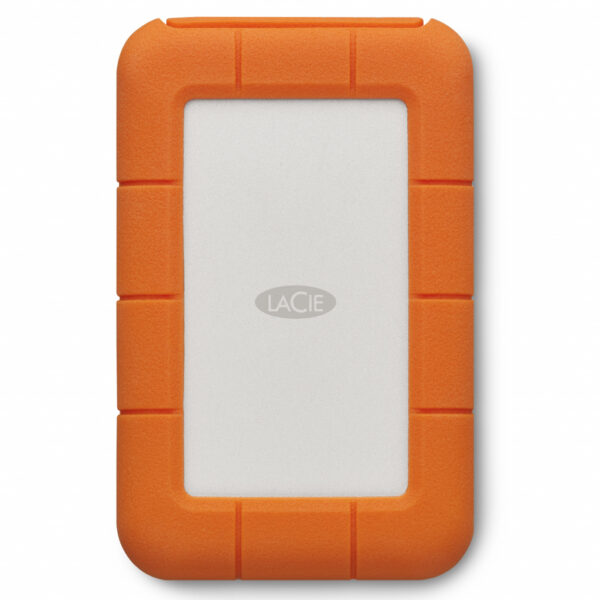 LaCie Rugged Secure externe harde schijf 2 TB 2.5" USB Type-C 3.2 Gen 1 (3.1 Gen 1) Oranje, Wit - Afbeelding 3
