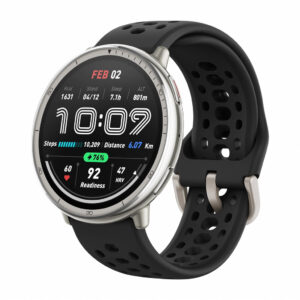 Amazfit Active 2 3,35 cm (1.32") AMOLED Digitaal 466 x 466 Pixels Touchscreen Zilver GPS