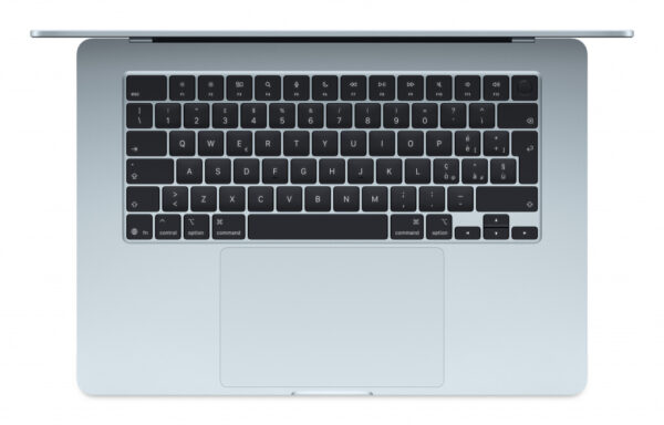Apple MacBook Air Apple M M4 Laptop 38,9 cm (15.3") 24 GB 512 GB SSD Wi-Fi 6E (802.11ax) macOS Sequoia Blauw - Afbeelding 3