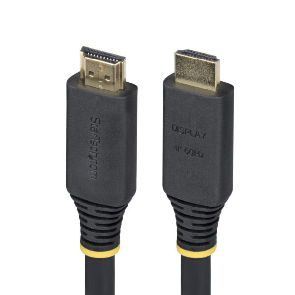 StarTech.com 10m Actieve High Speed HDMI Kabel, 4K 60Hz/1440p 144Hz, HDR10/HDCP 2.2/ARC, 18Gbps, UHD HDMI 2.0 Kabel voor TV/Moni
