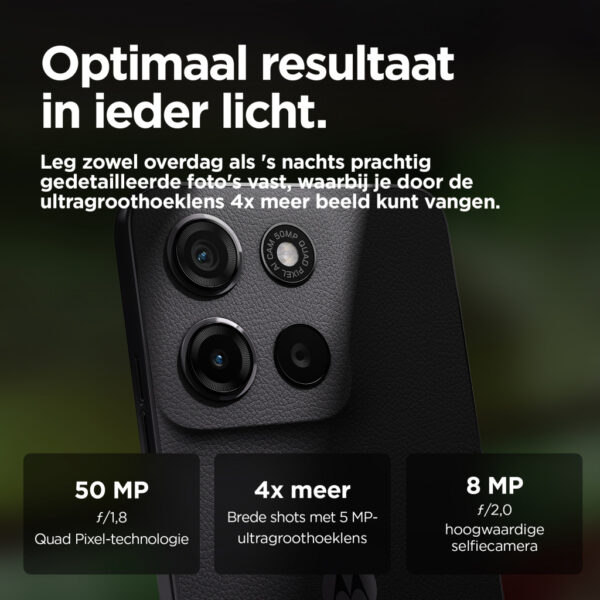 Motorola moto g15 power 17,1 cm (6.72") Dual SIM Android 15 4G USB Type-C 8 GB 256 GB 6000 mAh Grijs - Afbeelding 7