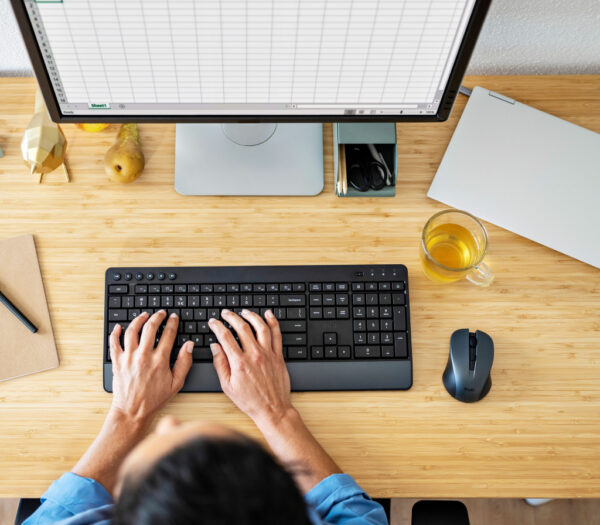 Trust Trezo toetsenbord Inclusief muis Kantoor RF Draadloos AZERTY Belgisch Zwart - Afbeelding 7