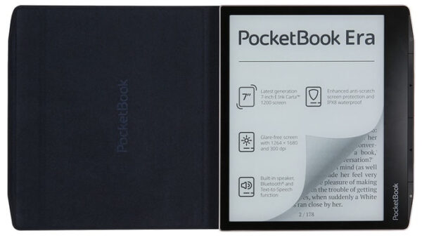 PocketBook HN-QI-PU-700-WB-WW e-bookreaderbehuizing 17,8 cm (7") Folioblad Blauw - Afbeelding 4