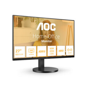 AOC B3 U27B3CF computer monitor 68,6 cm (27") 3840 x 2160 Pixels 4K Ultra HD LCD Zwart
