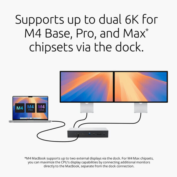 Kensington Zubehör Notebook Bedraad Thunderbolt 5 Zwart, Grijs - Afbeelding 9