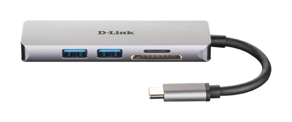 D-Link DUB-M530 laptop dock & poortreplicator Bedraad USB 3.2 Gen 1 (3.1 Gen 1) Type-C Aluminium - Afbeelding 2