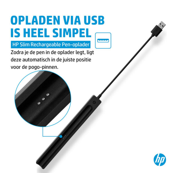 HP Slim Rechargeable Pen-oplader - Afbeelding 6