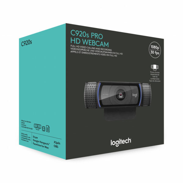 Logitech C920s webcam - Afbeelding 7