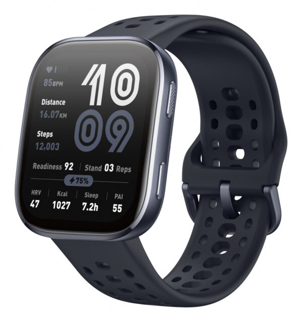 Amazfit Bip 6 Black 5 cm (1.97") AMOLED Digitaal 390 x 450 Pixels Touchscreen Zwart GPS - Afbeelding 3