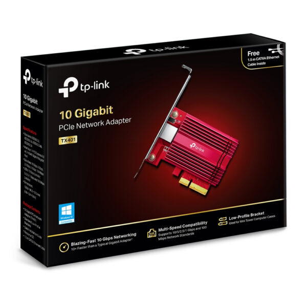 TP-Link TX401 netwerkkaart Intern Ethernet 10000 Mbit/s - Afbeelding 4