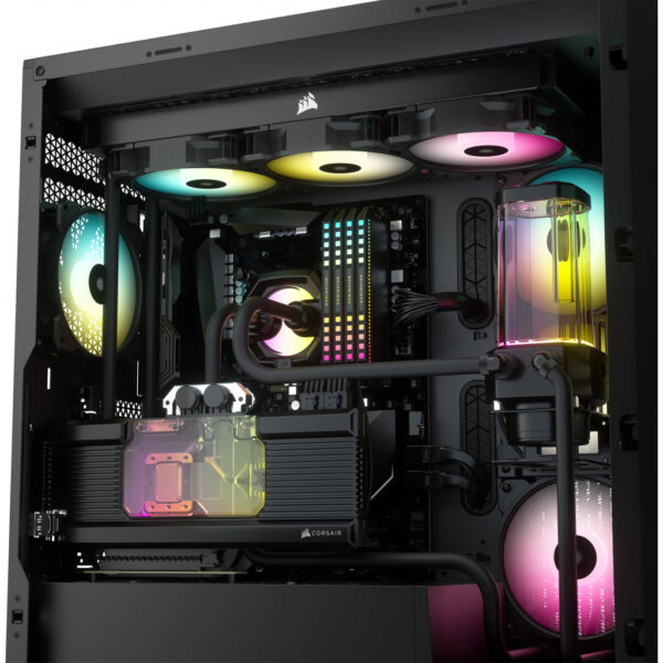 Corsair iCUE 5000X RGB Midi Tower Zwart - Afbeelding 23