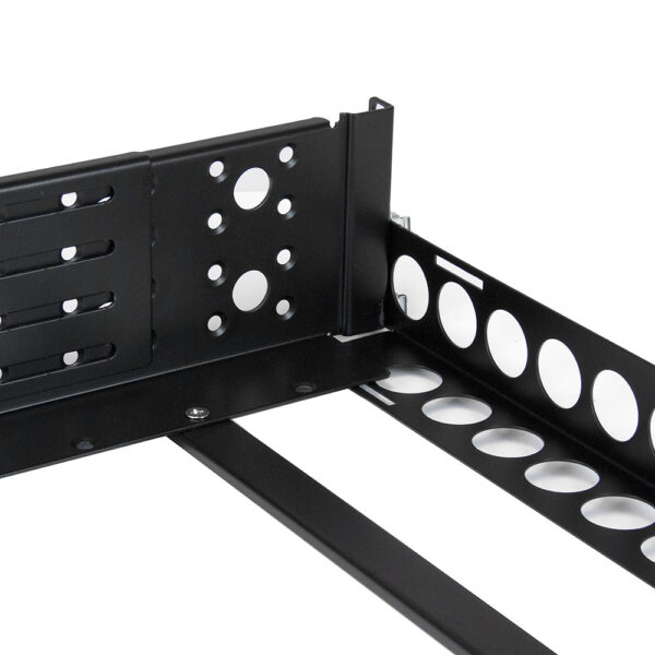 StarTech.com 3U Universele Server Rack Rails - Vaste montagerails - 19" in diepte verstelbare rackmontagerails - Afbeelding 4