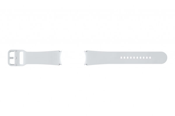 Samsung Watch Siliconen Band Zilver M/L Galaxy Watch 6 - Afbeelding 2