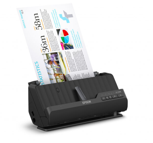 Epson ES-C320W compacte A4-documentscanner met Wi-Fi-connectiviteit en U-traject - Afbeelding 4