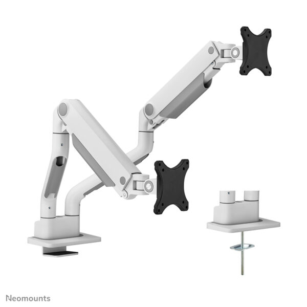 Neomounts DS70S-950WH2 Monitorarm 17-35" - gasveer - Topfix - 180°-stop - Afbeelding 17