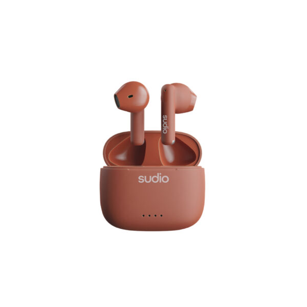 Sudio A1SIE hoofdtelefoon/headset True Wireless Stereo (TWS) In-ear Oproepen/muziek USB Type-C Bluetooth Oranje - Afbeelding 2