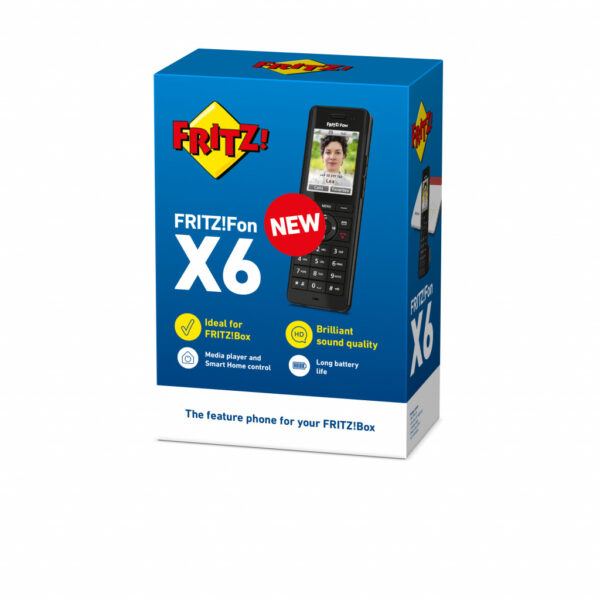 FRITZ!Fon X6 INT DECT-telefoon Nummerherkenning Zwart - Afbeelding 4