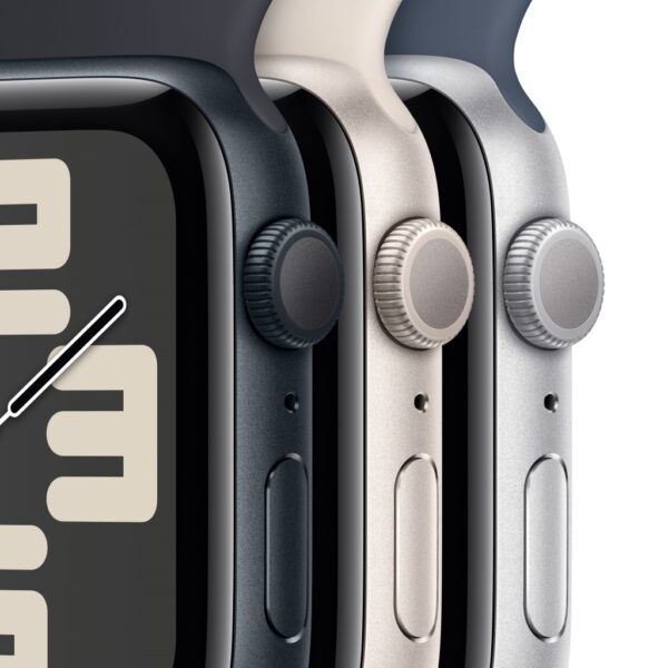 Apple Watch SE OLED 40 mm Digitaal 324 x 394 Pixels Touchscreen Zwart Wifi GPS - Afbeelding 3