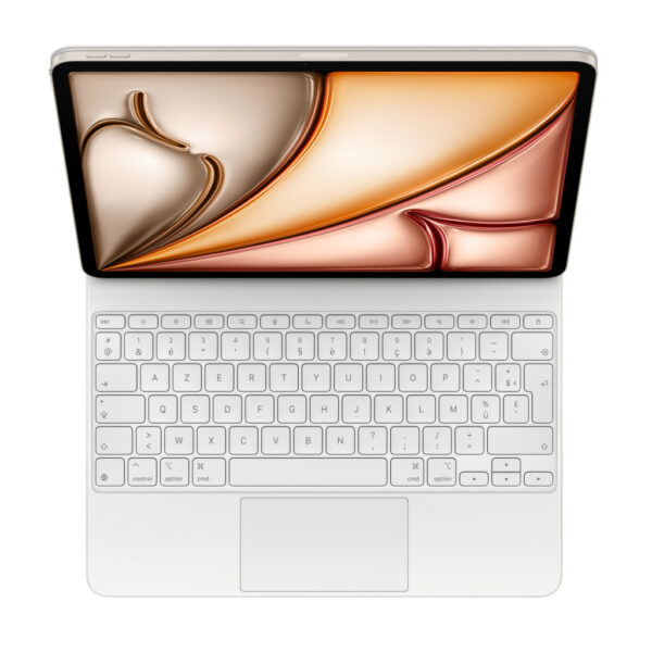 Apple Magic Keyboard AZERTY Frans Wit - Afbeelding 2